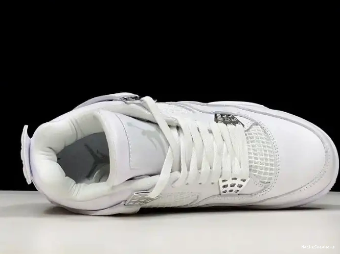 MaikeSneakers Retro Pure Jordan 4 Air Money 308497-100 0528